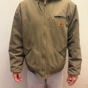 Carhartt Men's Olive Green Field Jacket